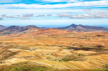 Valle de Santa Ines, Island Fuerteventura, Canary Islands, Spain, Europe.