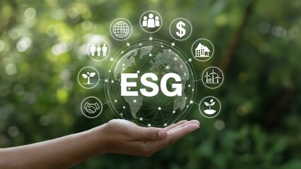 Environmental social governance is in our hands for a sustainable future.