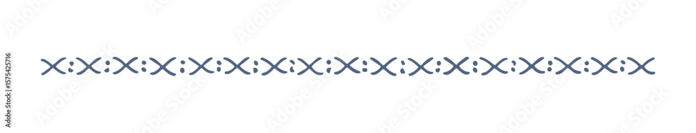 Poster Repeating X and Dot Pattern Vector Element