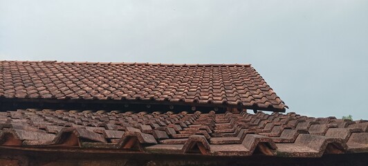 roof of the house