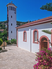 St John's church (Agios Ioannis), Kioni, Ithaca, Greece.
