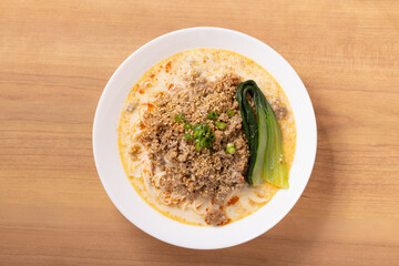 冷やし　豆乳坦々そうめん