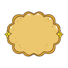 A shimmering golden dust frame that sparkles with radiant particles, elegantly encasing content with a magical, luxurious glow perfect for invitations or highlights.
