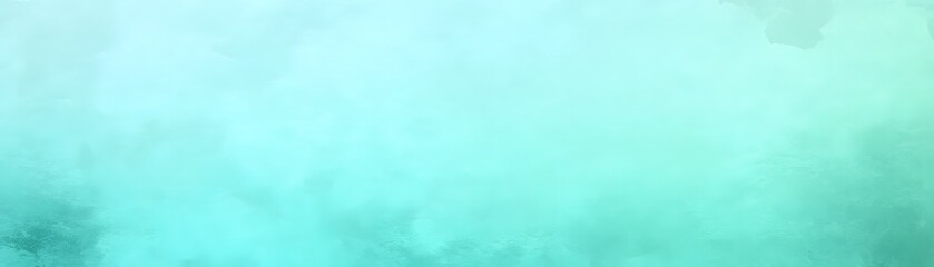 Delicate light teal gradient background.
