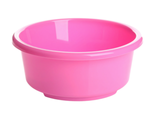 Lovely pink pet feeding bowl featuring a wide stable base and a charming textured fin