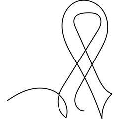 Continuous Line Ribbon