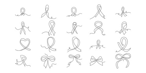 Continuous Line Ribbon