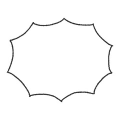 手書き風の爆発吹き出し