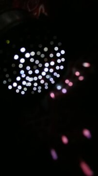 abstract background of colorful lights