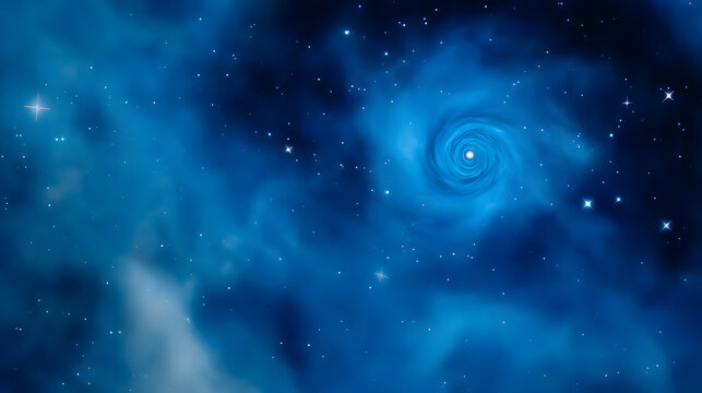 Mysterious pulsating cosmic object in a starry galaxy, revealing the wonders of astronomical discovery