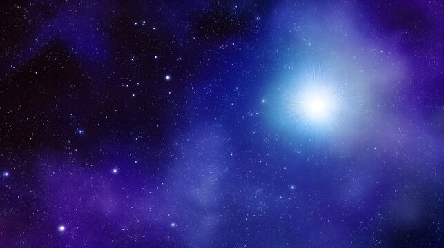 Mysterious pulsating cosmic object in a starry galaxy, revealing the wonders of astronomical discovery