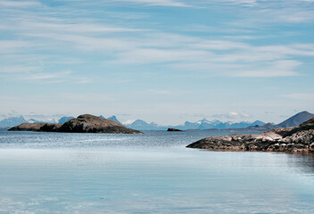Ocean view from Solvaer, Norway