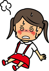 熱中症の小学生女児