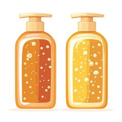 Shampoo bottle illustration 