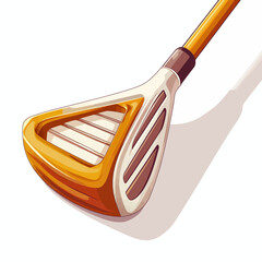 Golf stick isolated 