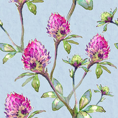 clover seamless pattern