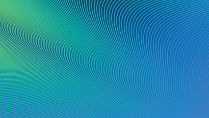 Blue Green Gradient Background with Striped Line Pattern for Fresh, Modern, and Dynamic Visual Design