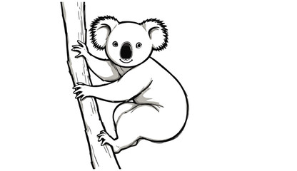 "Cute Dog in Heart Line Art – Playful Pet Illustration Design"