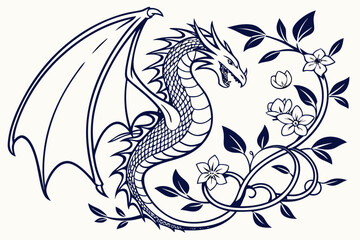 dragon tattoo design