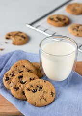 cookies and milk