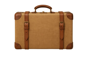 Vintage suitcase reflecting bygone travel era, symbolizing wanderlust, nostalgia, and timeless adventure through classic design