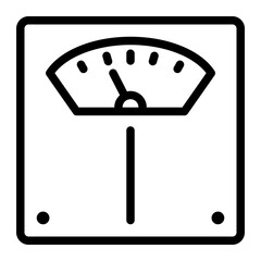 weight scale icon