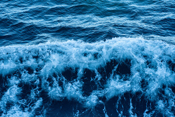 Fototapeta premium blue water surface