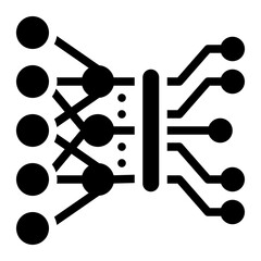 Deep learning icon