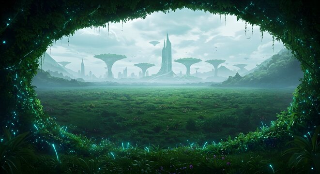 "Augmented reality (AR) interface button with virtual depth, gesture response, and energy lines"
