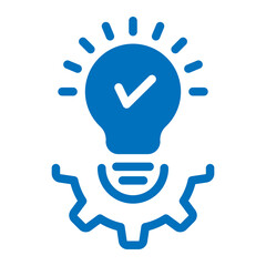 Fototapeta premium Smart decision icon