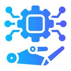 Robotic process icon