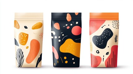 set of snack bag without logo