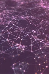 Obraz premium Abstract network graphic design.