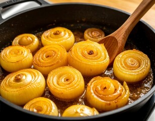 Caramelized Onions in Skillet