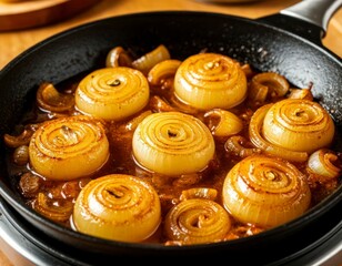 Caramelized Onions in Skillet