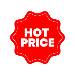 hot price sale button