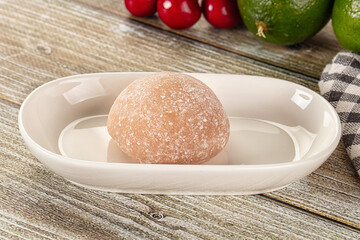 Japanese rice dessert mochi cake
