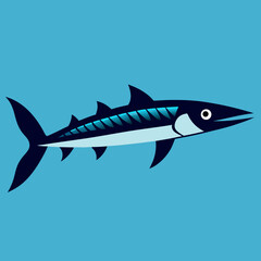 Obraz premium vector illustration of fish