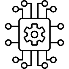 InfoGrid Technologies Icon Vector Element 