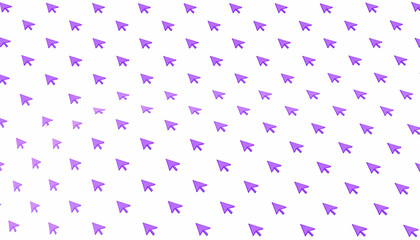 Purple Cursor Pattern Background.