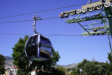 The mechanism of a cable car: (detachable, cable cars, interaction of supporting cables, traction...
