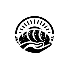Naklejka premium Loaf of Bread Illustration