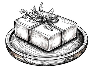Hand-Drawn Soap Illustration