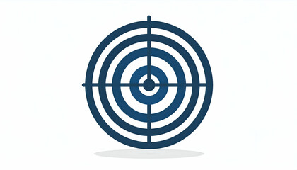 Target Goal Aim Success Icon.