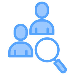 Immigration Blue Icon