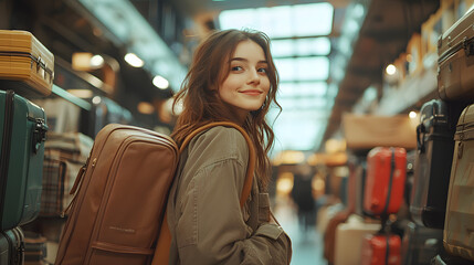 Travel insurance ensuring safe and secure trips with luggage and airplane protection