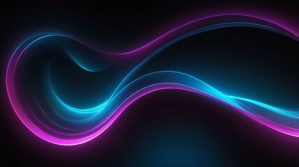 Fototapeta premium Celestial Ribbon of Light in Space