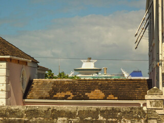 Dream holiday vacation to tropical Caribbean Islands white sandy beaches in the Bahamas on fun...