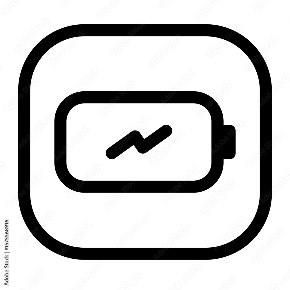 Fototapete Simple Vector Icon of a Save Symbol in a Minimalist Style