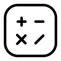 Obraz premium Zoom Function Symbol in Clean White Background for Design Usability